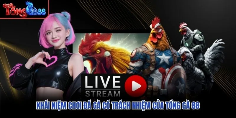 Khái niệm chơi đá gà có trách nhiệm của Tổng Gà 88