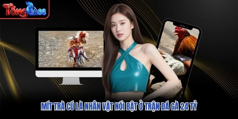 Mít Trà Cú là nhân vật nổi bật ở trận đá gà 24 tỷ