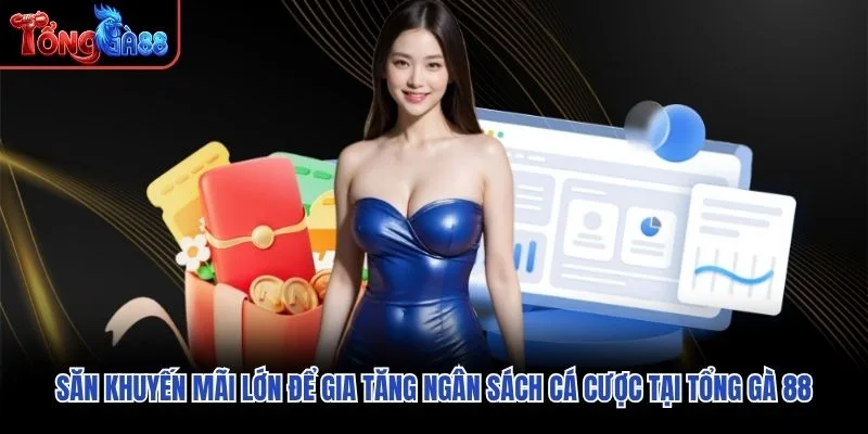 Săn khuyến mãi lớn để gia tăng ngân sách cá cược tại Tổng Gà 88